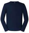 180L Russell Athletic Classic Long Sleeve T-Shirt French Navy colour image